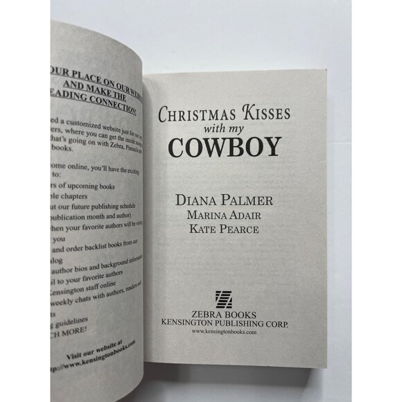 Christmas Kisses with My Cowboy Romance Anthology Book NWT - Picture 5 of 5